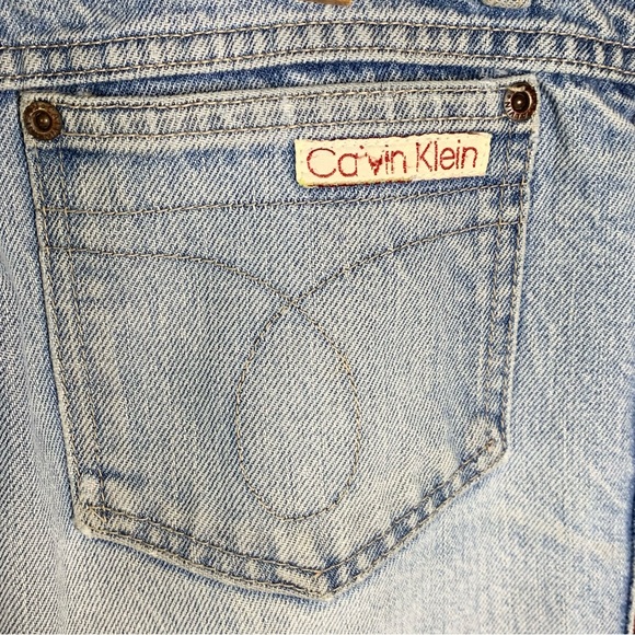 80s Calvin Klein Jeans-Thrashed - Picture 3 of 13